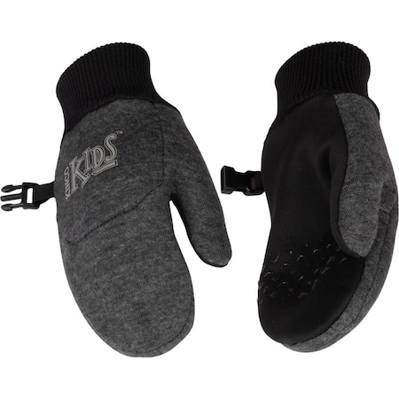Kinco Kinco Child's Outdoor Winter Mittens Black/Gray S 1 pair 2960T-KS